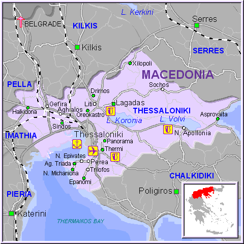 thessaloniki map