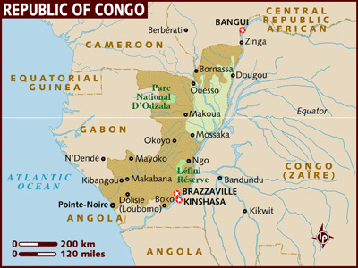 Congo map